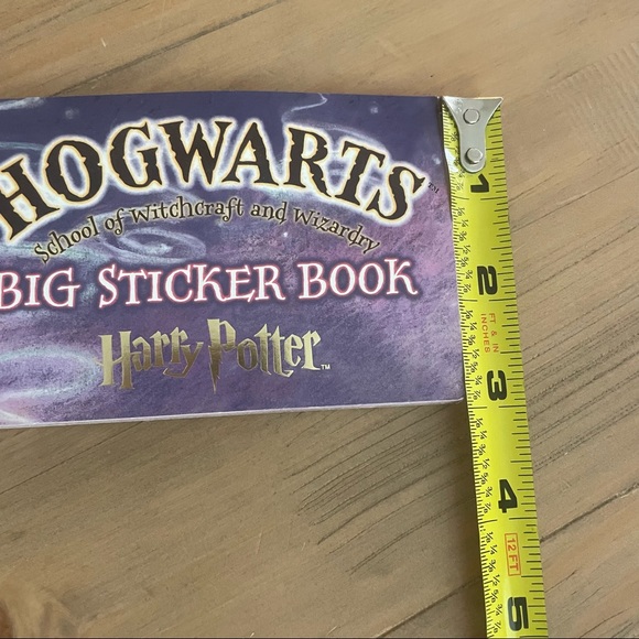 Harry Potter Vintage Hogwarts School of Witchcraft & Wizardry Big Sticker Book - Picture 5 of 7